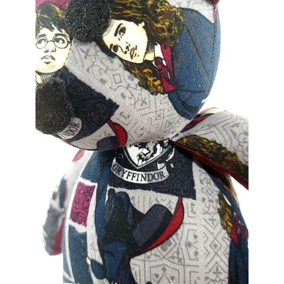 Harry Potter 16" Hand Sewn Quilted Collectible Fabric Stuffed Bear Beckies Bears - Picture 7 of 12